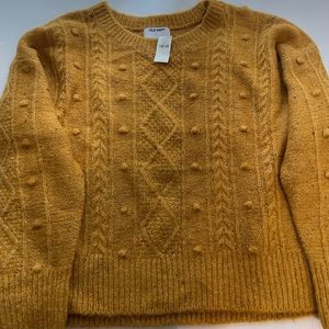 Festive Craft Yellow Sweater